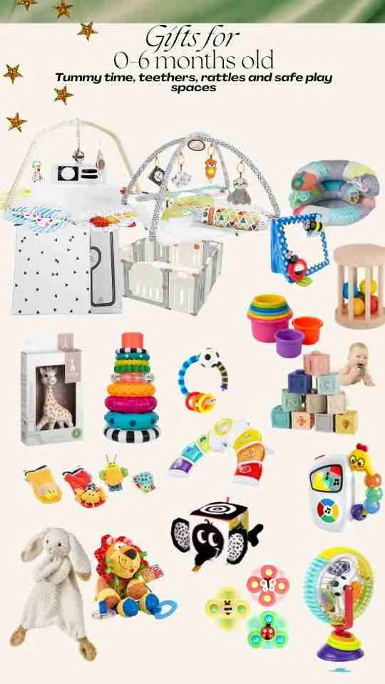 0–6 month gift guide